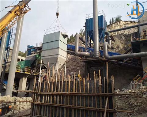 銅陵(ling)碎石生(sheng)産線破(po)碎機除(chu)塵器粉(fen)塵治理(li)效果